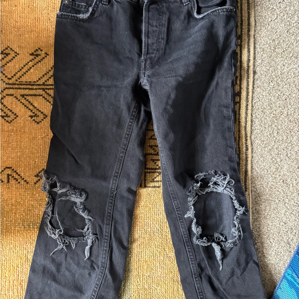 Free People Distressed Jeans